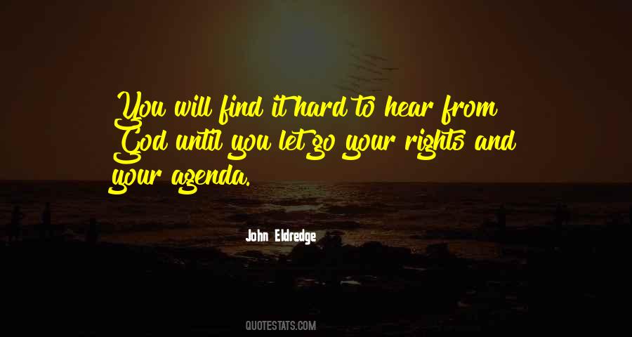 Quotes About Agenda #1375515