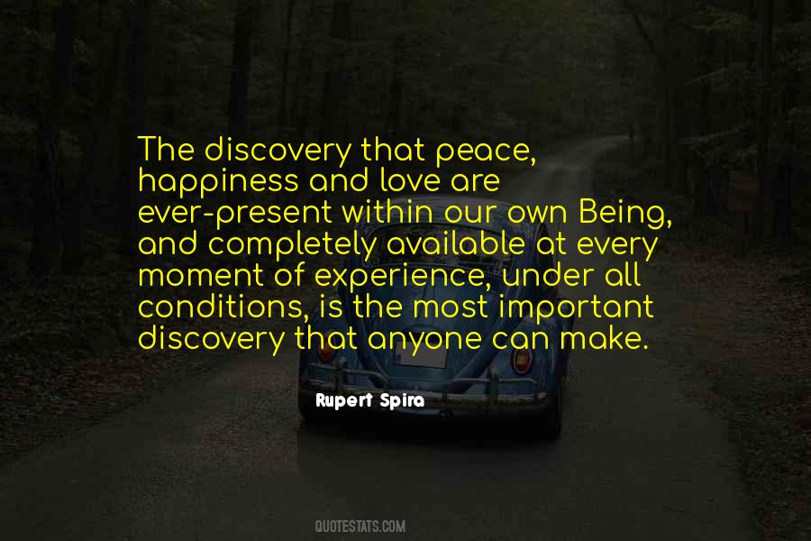 Quotes About Peace Happiness And Love #1711779