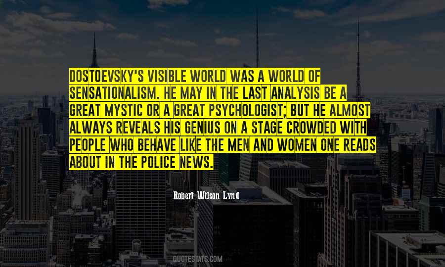 Quotes About Sensationalism #1489300