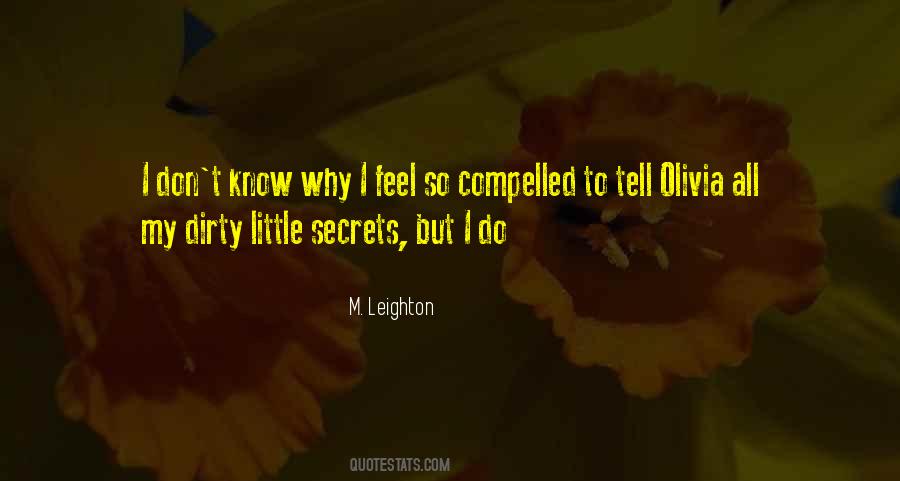 Quotes About Dirty Little Secrets #1655666
