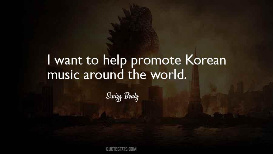 Quotes About Korean Music #1387342