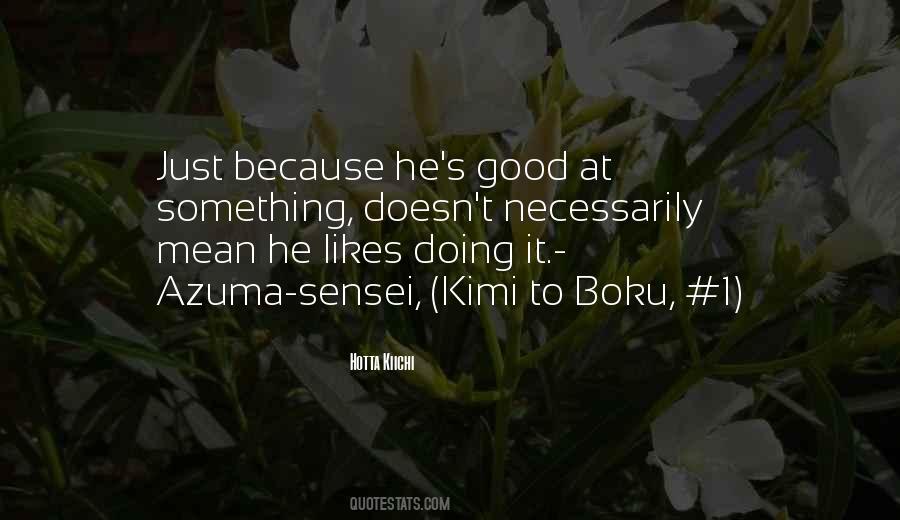 Quotes About Sensei #515413