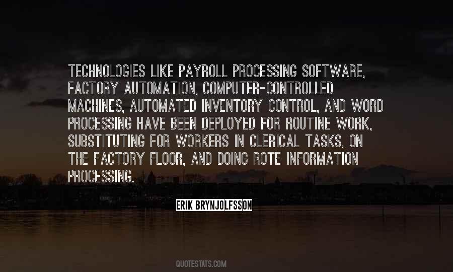 Quotes About Word Processing #792261