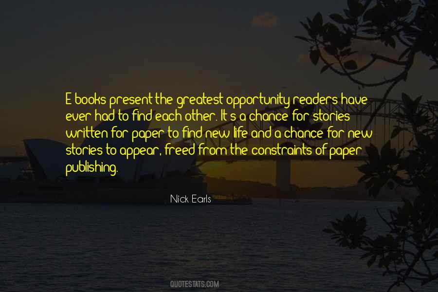 Quotes About Opportunity And Chance #415325