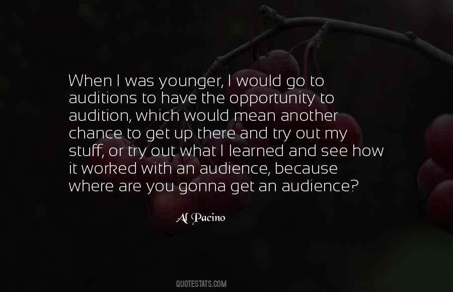Quotes About Opportunity And Chance #858992
