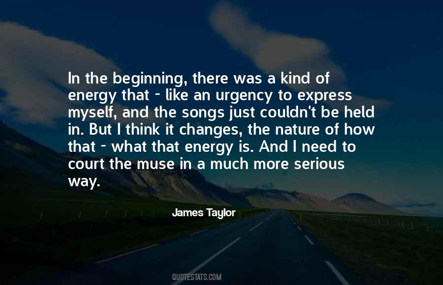 Quotes About Changes In Nature #1410388