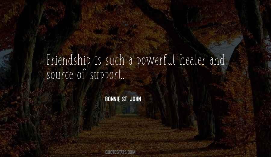 Friendship Support Quotes #1720517