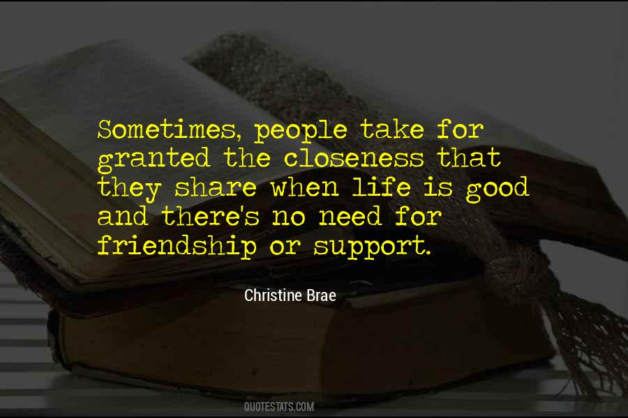 Friendship Support Quotes #596224