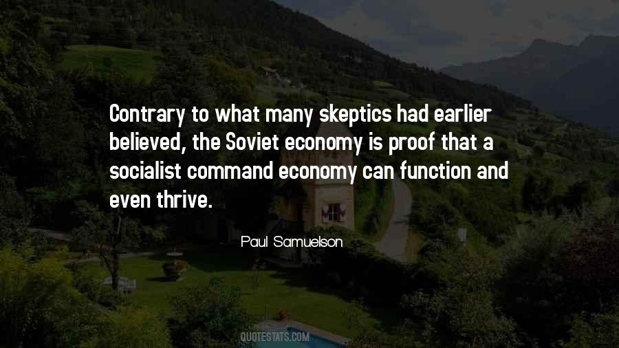 Quotes About Command Economy #186652