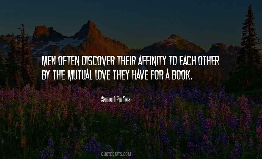 Quotes About Affinity #284942