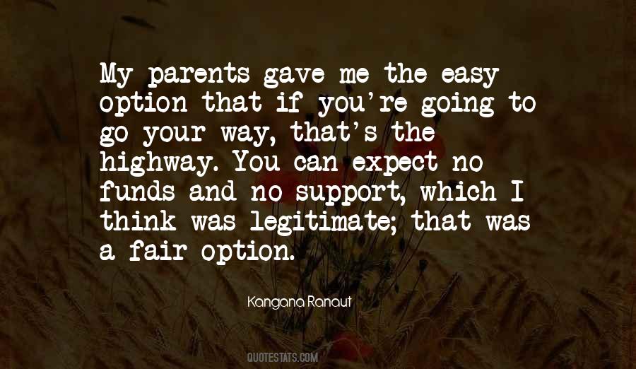 Quotes About Parents Support #1479148