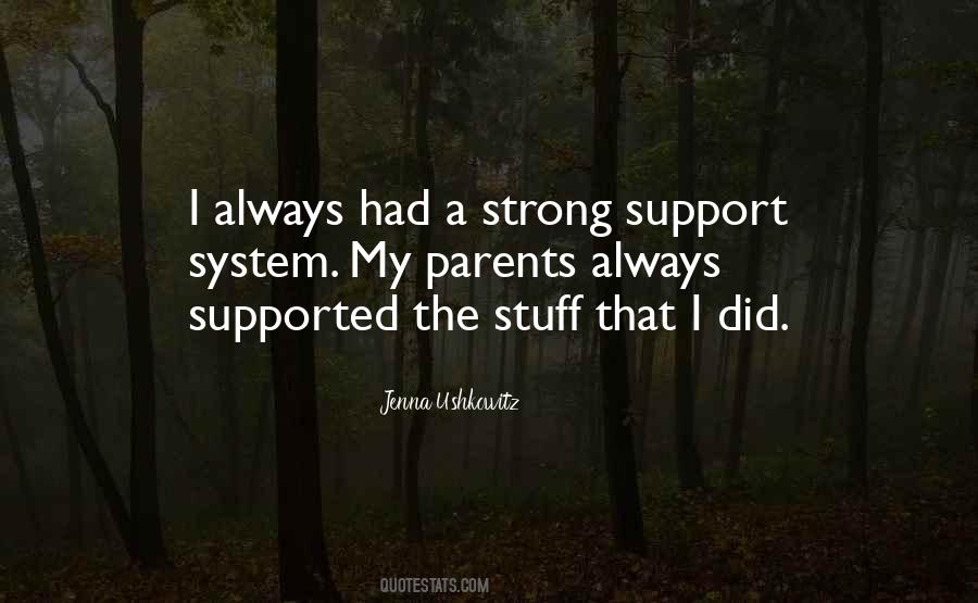 Quotes About Parents Support #558370