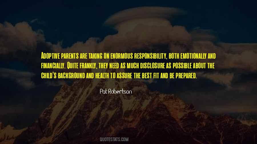 Quotes About Parents Responsibility #1045758