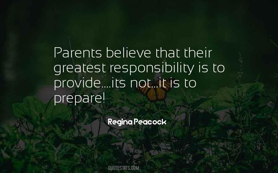 Quotes About Parents Responsibility #475295