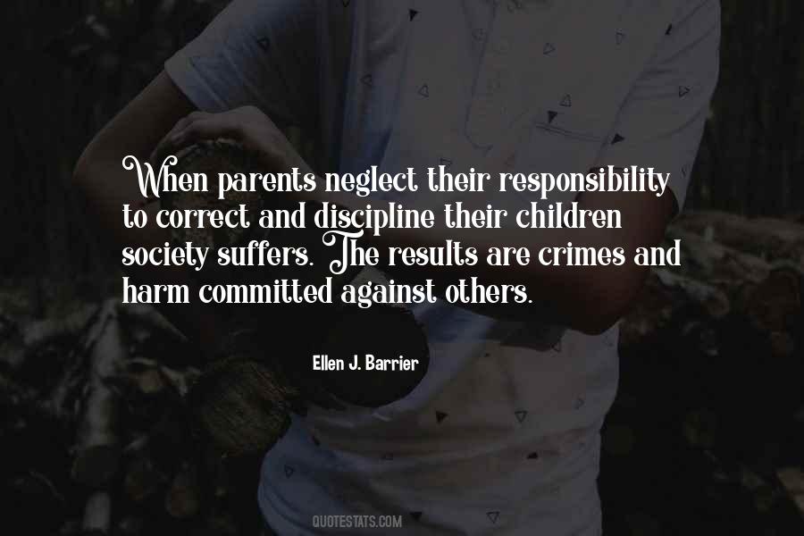 Quotes About Parents Responsibility #785181