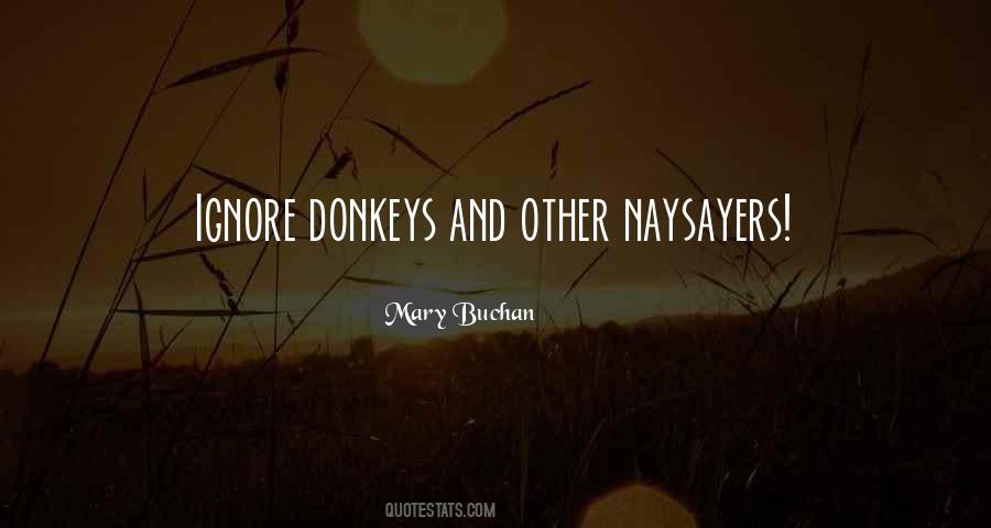 Quotes About Donkeys #1501189