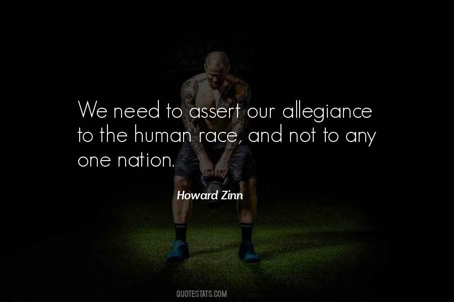 One Race The Human Race Quotes #163996