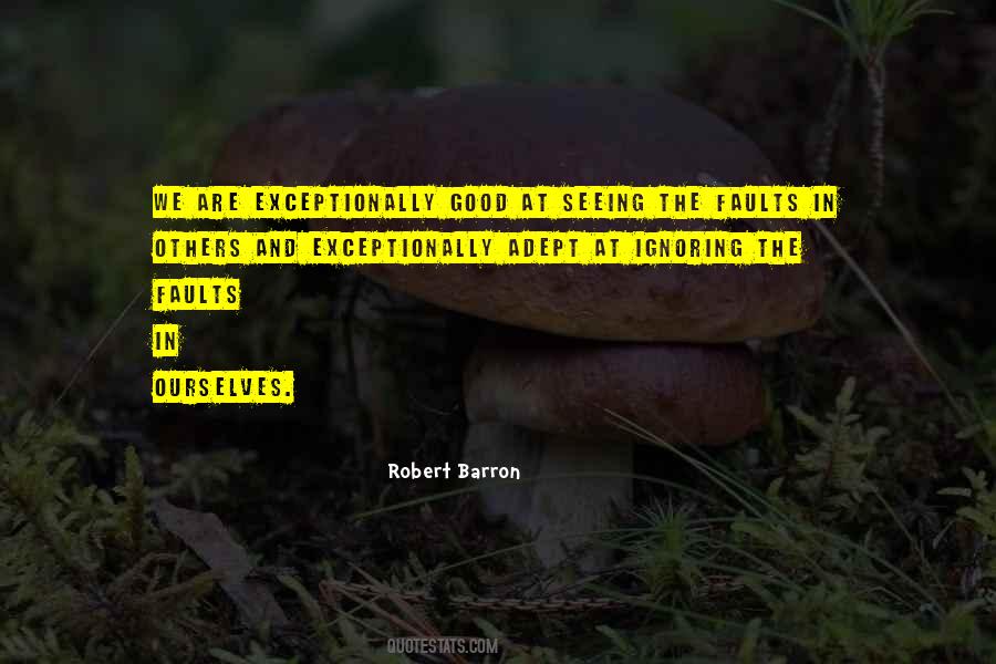 Quotes About Not Seeing Your Own Faults #1837750