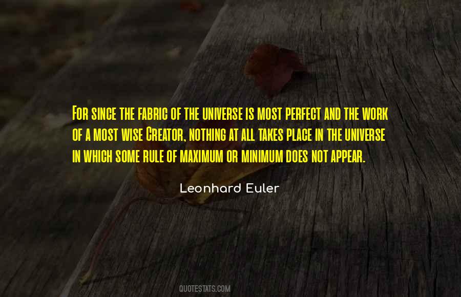 The Fabric Of The Universe Quotes #835339