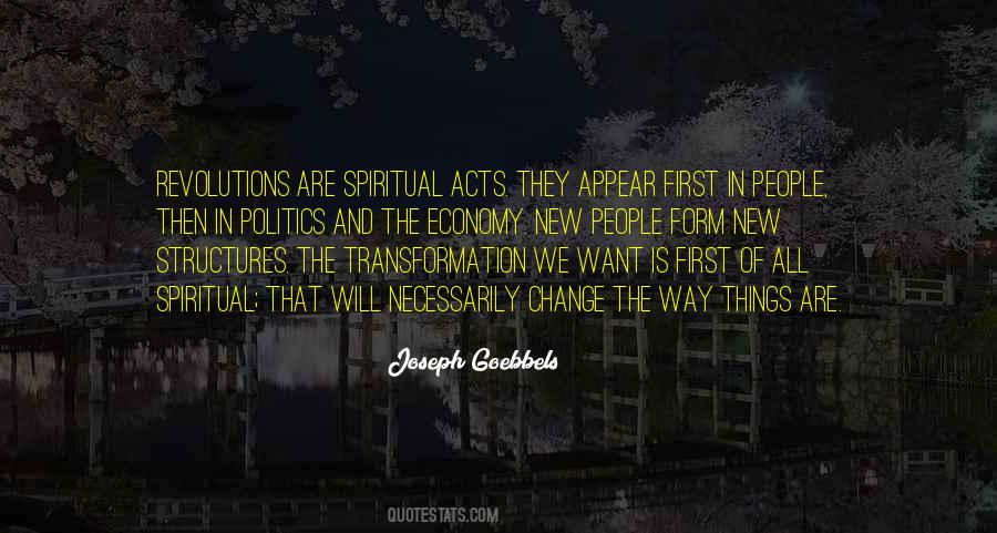 We All Change Quotes #9504