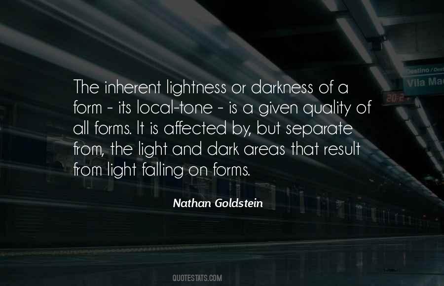 Quotes About Lightness And Darkness #1860936