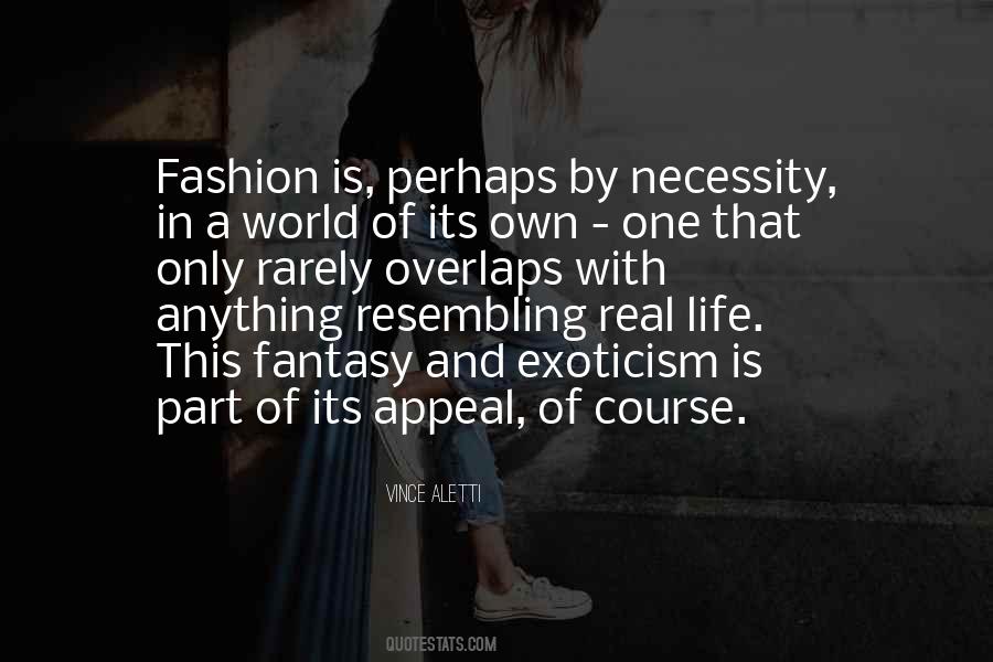 Fashion World Quotes #233869