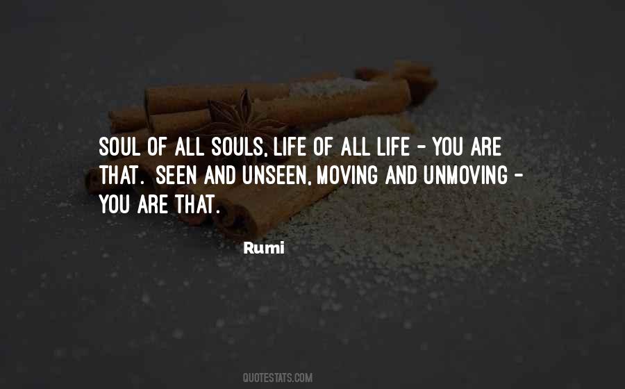 Quotes About Unseen #1245145