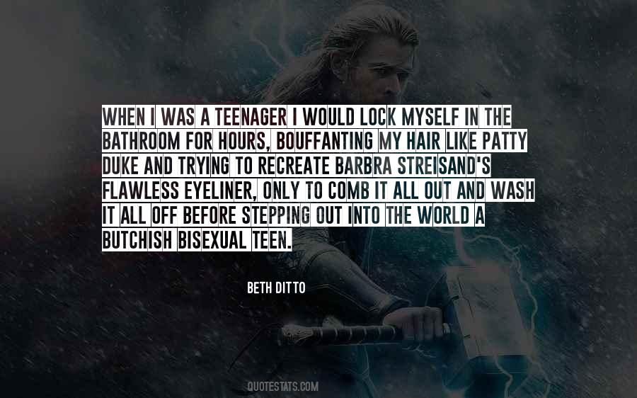 Hair Lock Quotes #1543728