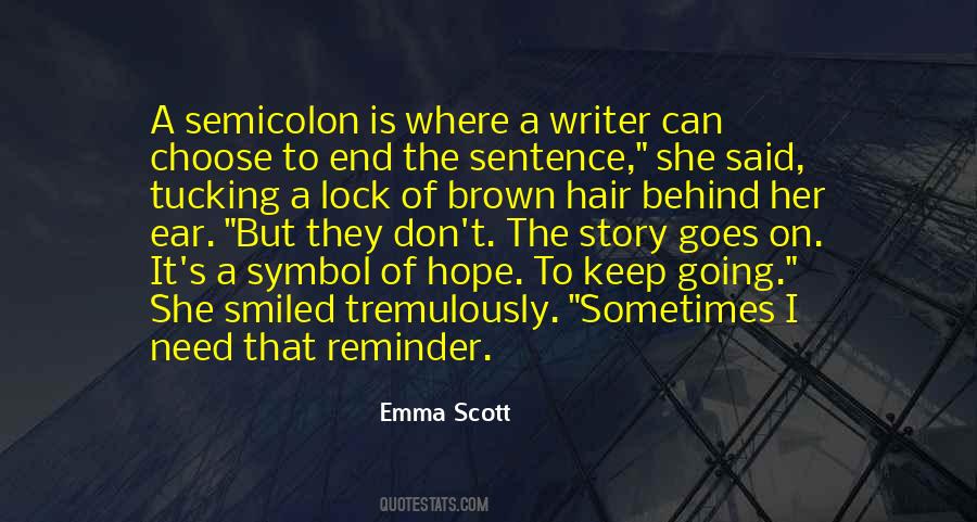 Hair Lock Quotes #1778461