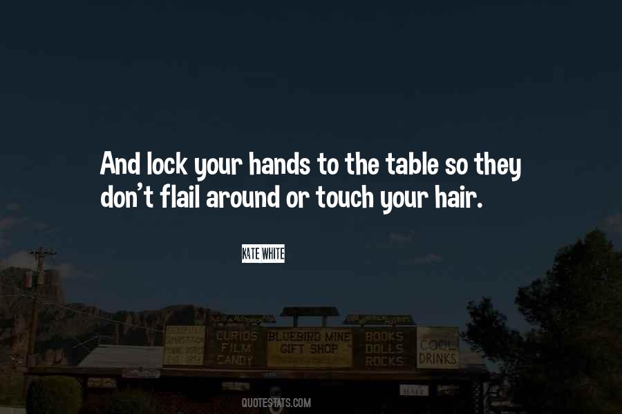 Hair Lock Quotes #801528