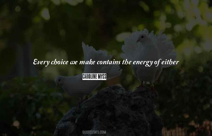 Energy Of Quotes #1038014