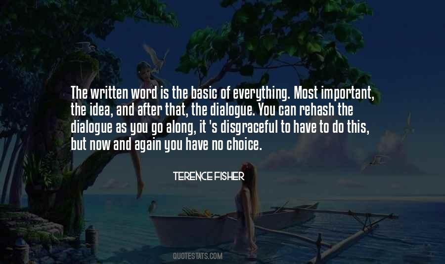 Quotes About Written Word #1559031