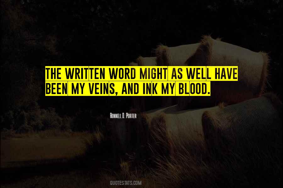 Quotes About Written Word #891492