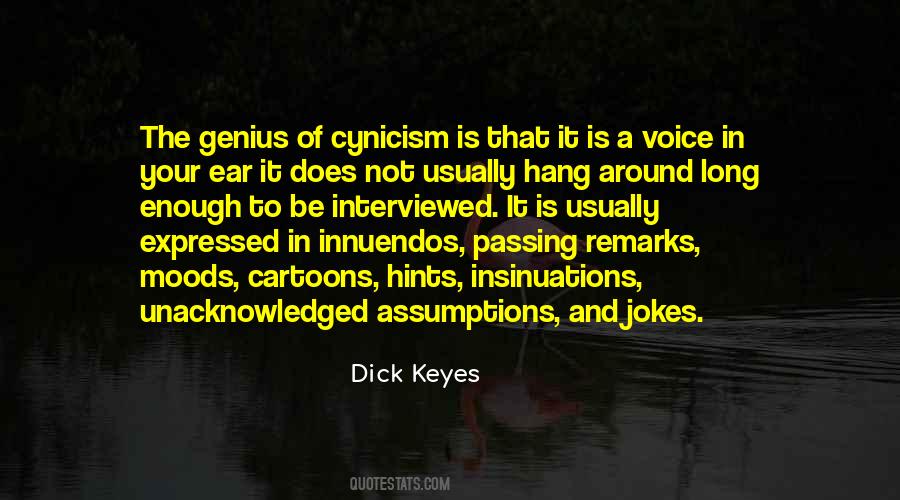Quotes About Cynicism #1213590
