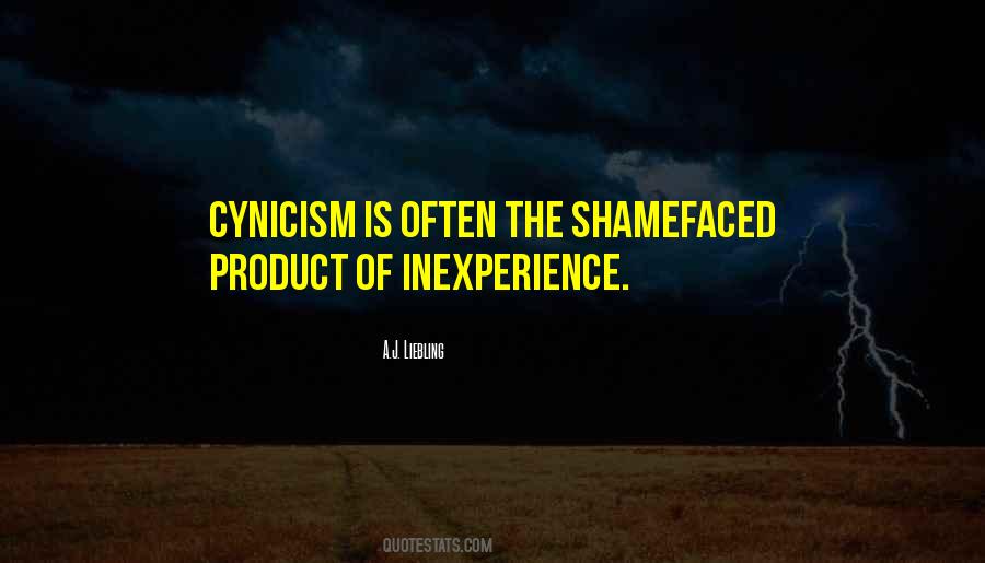 Quotes About Cynicism #960648