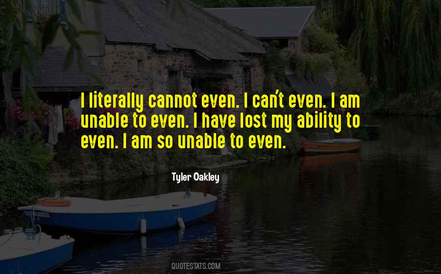Quotes About Ability #1799797