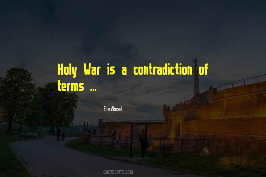 Quotes About Holy War #133724