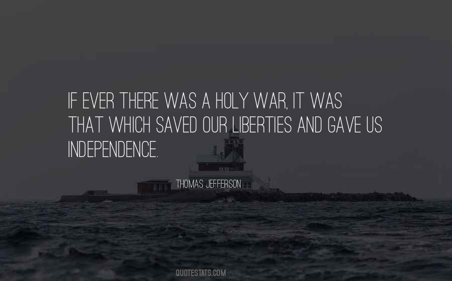 Quotes About Holy War #1621267