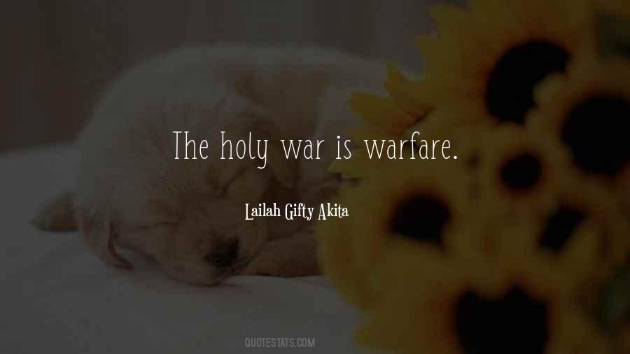 Quotes About Holy War #1706365
