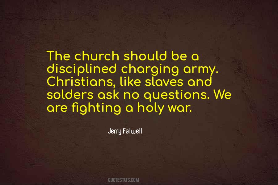 Quotes About Holy War #834016