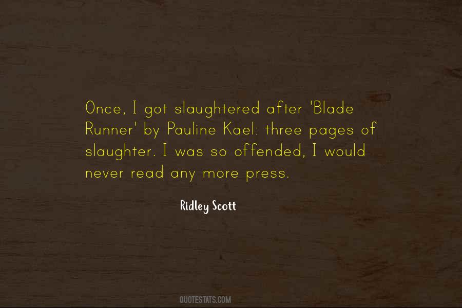 Quotes About Slaughter #1210997