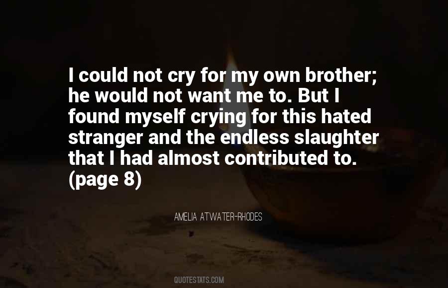 Quotes About Slaughter #1344096