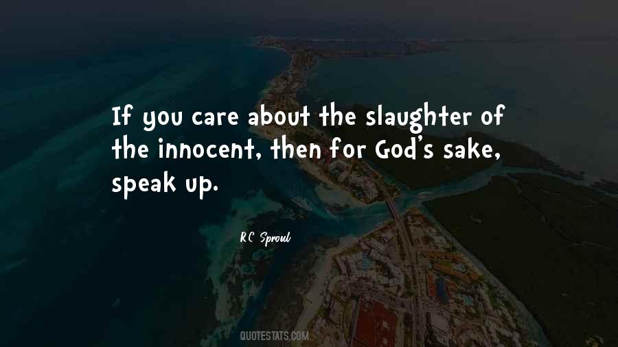 Quotes About Slaughter #981694