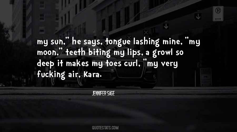 Quotes About Biting Tongue #1055254