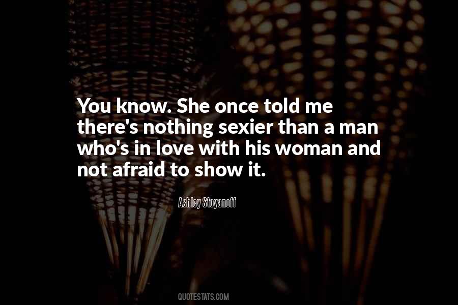 Quotes About A Woman In Love With A Man #1671870