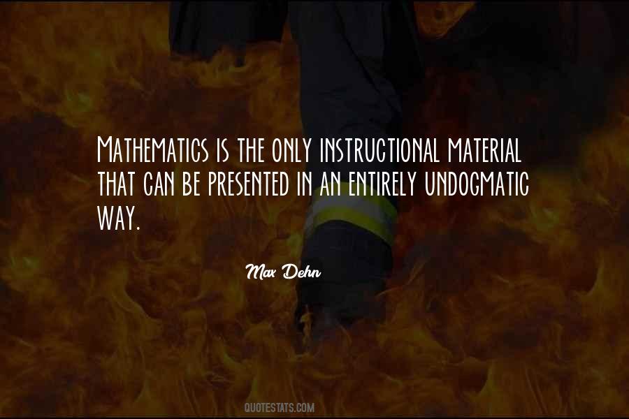 Quotes About Instructional Materials #514814