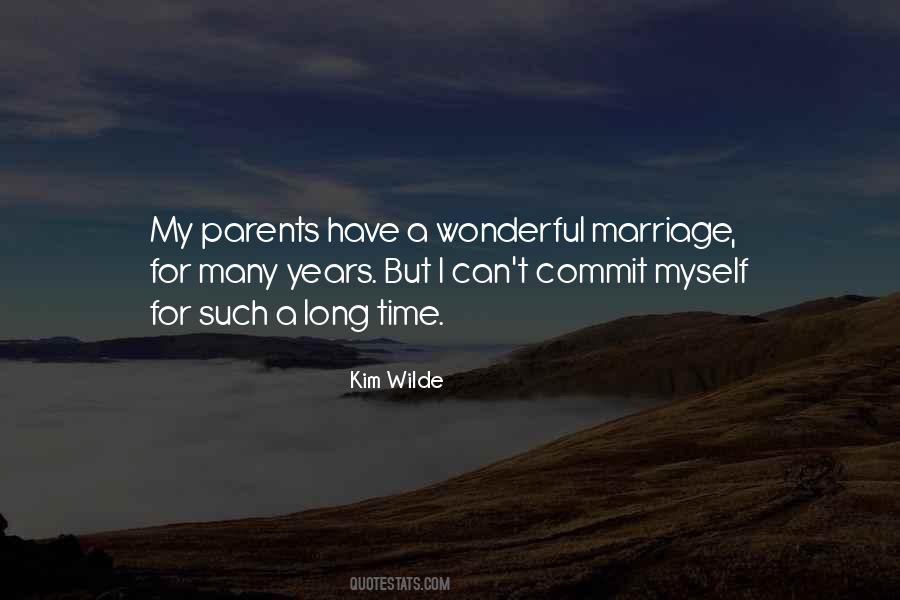 Quotes About Parents Marriage #1186753