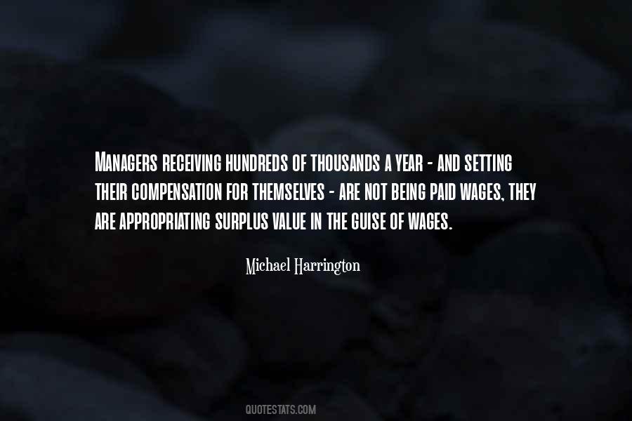 Quotes About Wages #1431081