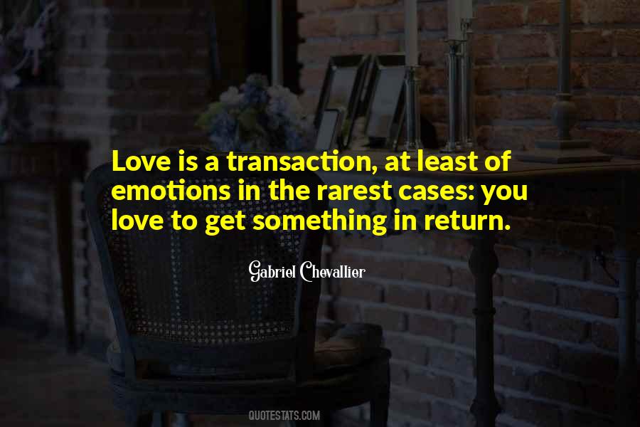 Get Love In Return Quotes #30272
