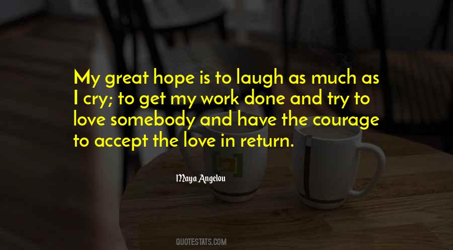 Get Love In Return Quotes #9126